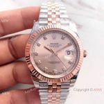  Swiss Copy Rolex Datejust II 41 2-Tone Rose Gold Jubilee Watch - 126331